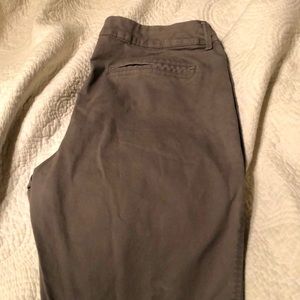 Silver Khakis - Old Navy 12